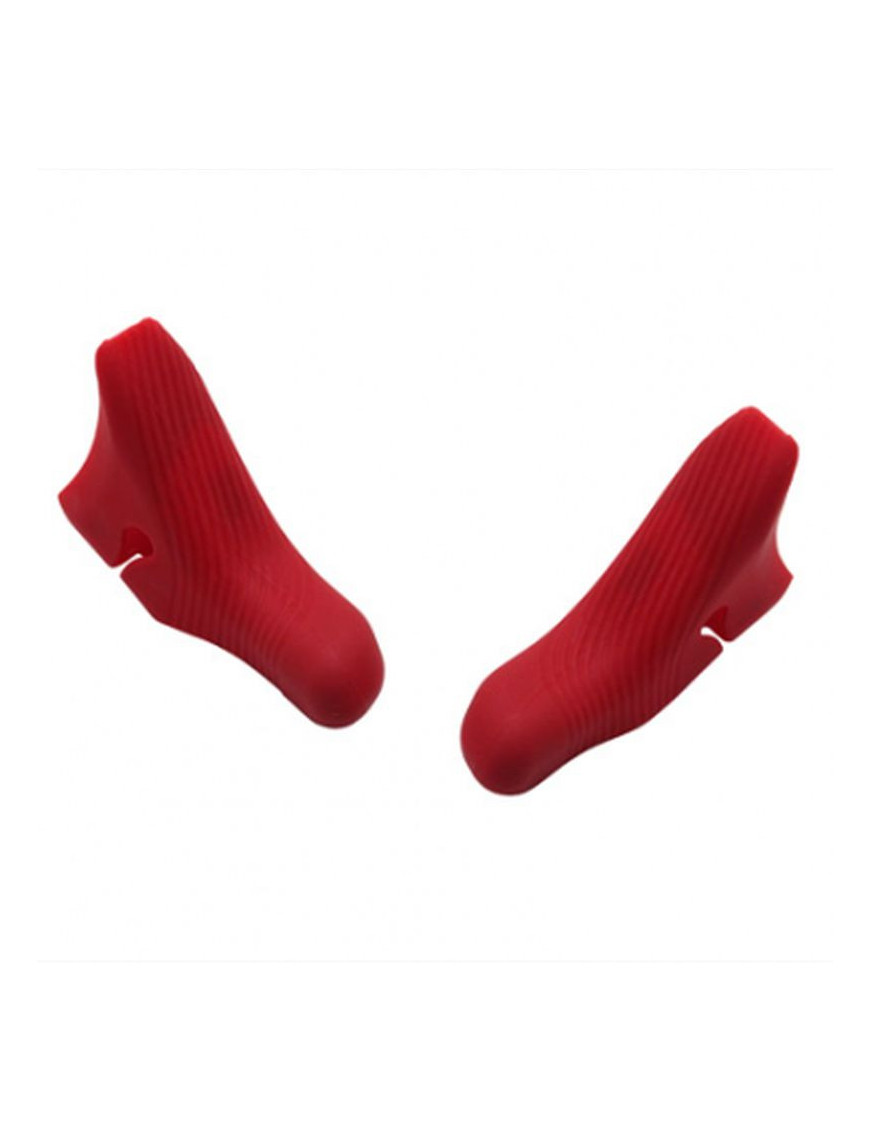 REPOSE MAIN P2R POUR CAMPAGNOLO ULTRA-SHIFT ROUGE (PAIRE)