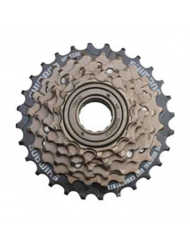 ROUE LIBRE  6V. SHIMANO 14-28 BRONZE-NOIR