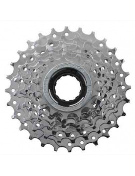 ROUE LIBRE 7V. SUNRACE 13-28 CHROME EN BOITE