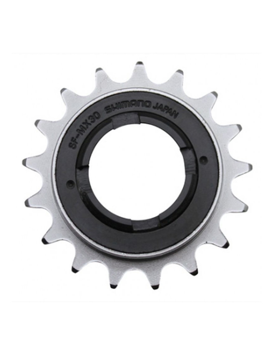 ROUE LIBRE BMX SHIMANO 17D. ARGENT