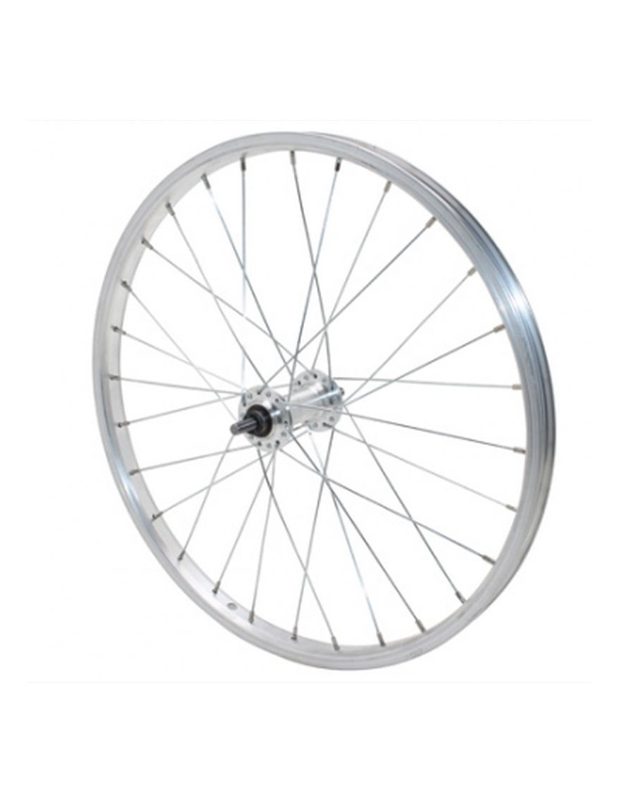 "ROUE VTT 20"" AVANT ALU MOY ALU AXE PLEIN (VENDU AVEC ECROU 9X100)"