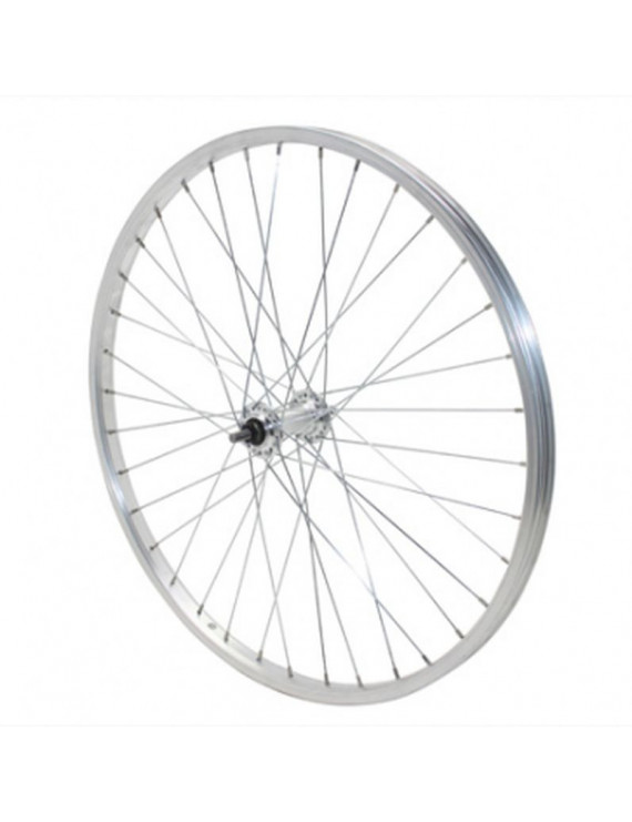 "ROUE VTT 24"" AVANT ALU MOY ALU AXE PLEIN (VENDU AVEC ECROU 9X100)"