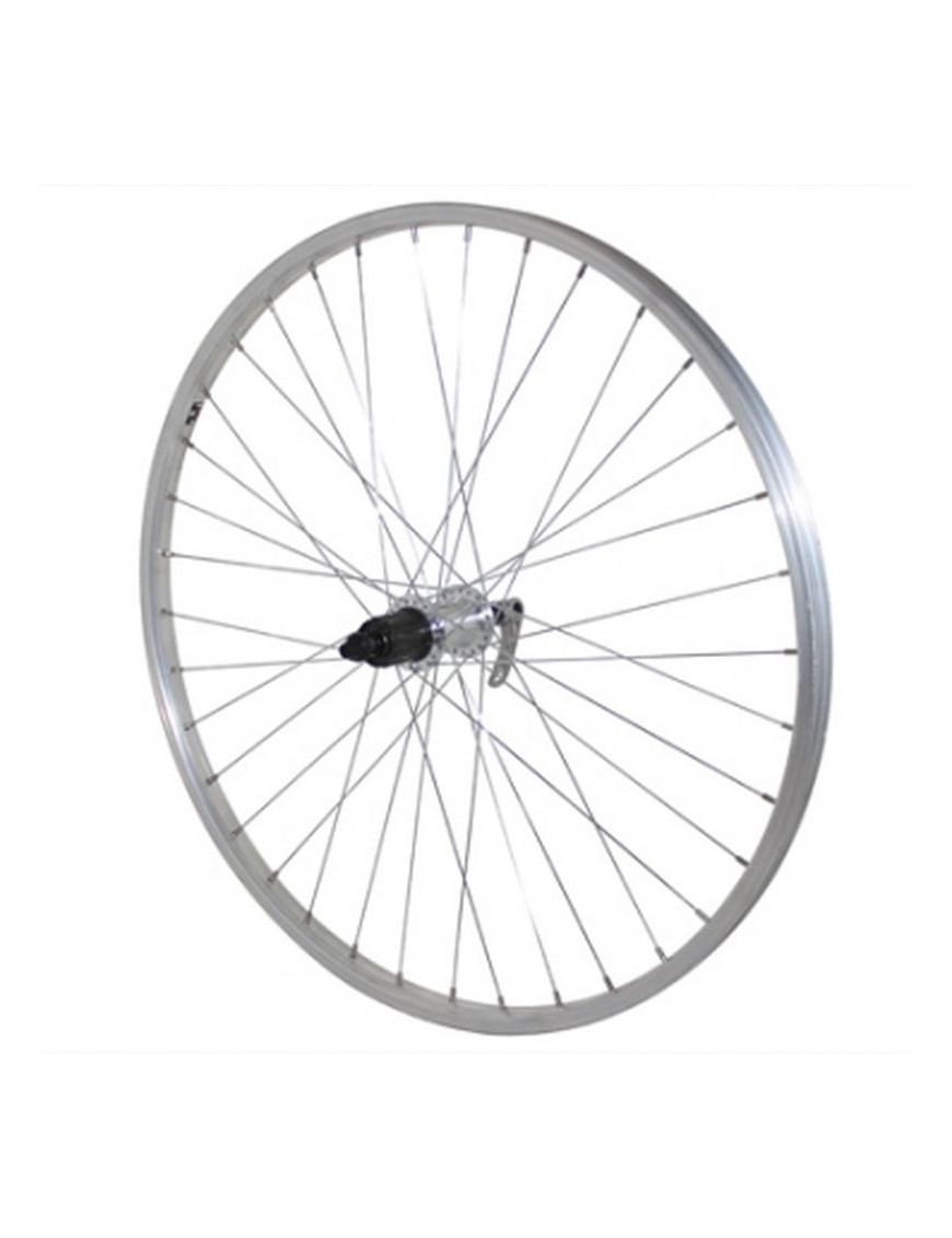 "ROUE VTT 26"" ARRIERE ALU MOY BLOCAGE CASSETTE 9-8V."