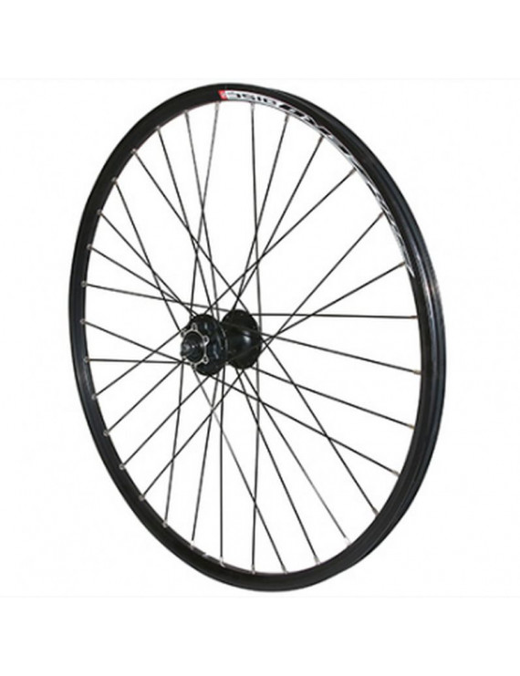 Roue VTT 26' disc subzero avant noir œillet moy shimano m475 6tr...