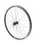 "ROUE VTT 26"" MX220 AVANT NOIR DOUBLE PAROI OEILLET MOY SHIMANO RM65 DISC CENTERLOCK NOIR RAYON ARGENT BLOCAGE (UTILISATION V-