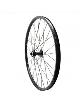 ROUE VTT 27.5" KLIXX BOOST ALL MOUNTAIN DISC 6TROUS AVANT NOIR A ROULEMENTS (TUBELESS ET TUBETYPE) 6 TROUS COMPATIBLE AXE TRAVE