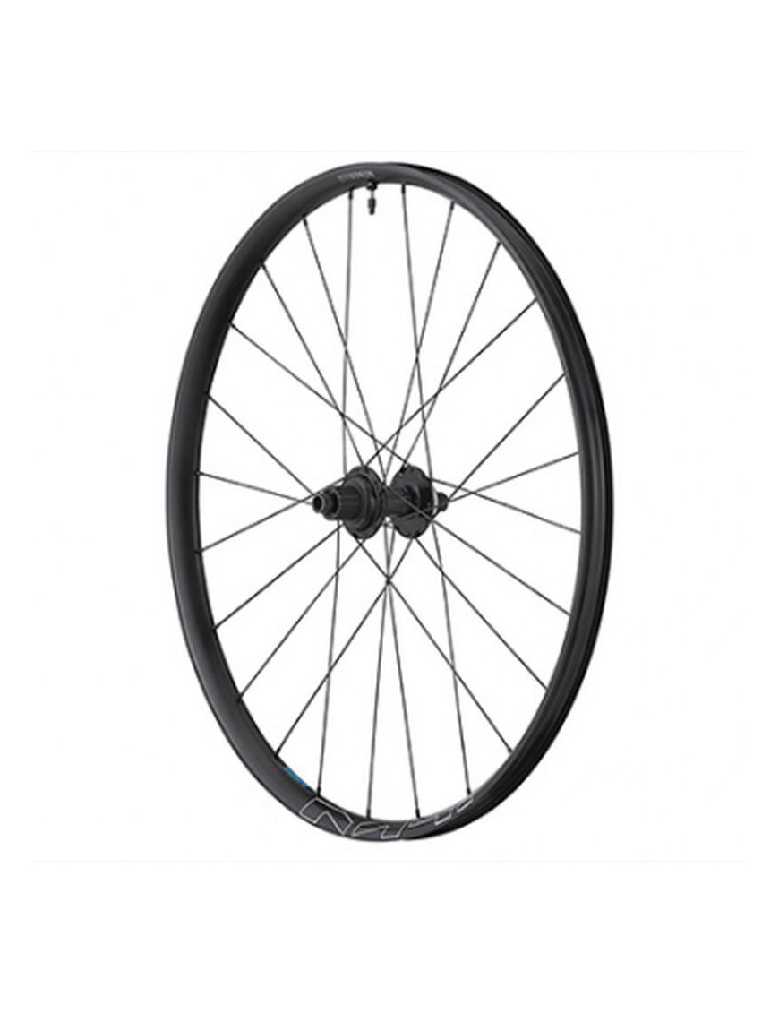 "ROUE VTT 27.5"" SHIMANO MT620 DISC CENTERLOCK ARRIERE 12V. NOIR TUBELESS AXE TRAVERSANT 12-148 - LARGEUR JANTE EXTERIEUR 34.5m