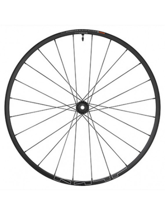 "ROUE VTT 27.5"" SHIMANO MT620 DISC CENTERLOCK AVANT NOIR TUBELESS AXE TRAVERSANT 15-110 - LARGEUR JANTE EXTERIEUR 34.5mm"