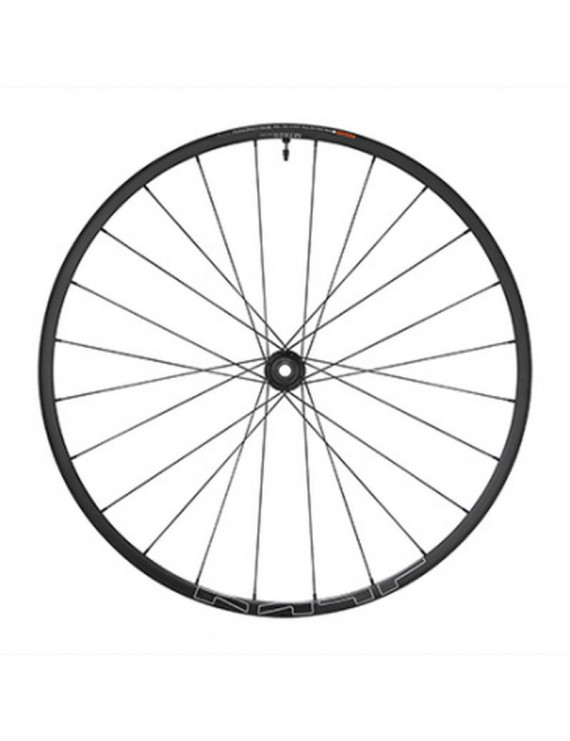 "ROUE VTT 29"" SHIMANO MT620 DISC CENTERLOCK AVANT NOIR TUBELESS AXE TRAVERSANT 15-110  - LARGEUR JANTE EXTERIEUR 34.5mm"