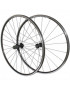 "ROUES ROUTE 26""-650X23 A BLOCAGE CASSETTE 10-9-8V. P2R NOIR DOUBLE PAROI (AVANT + ARRIERE) 571-23"