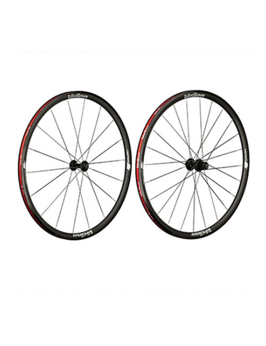 Roues ROUTE 700 vision team 30 noir hg 11/10v. (paire)