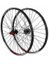 Roues VTT 29' fir galaxium noir disc 6trous 11/10/9v. noir ray. n...