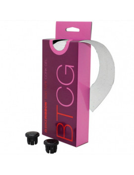 RUBAN DE GUIDON BIKERIBBON CORK GEL BLANC AVEC LIEGE