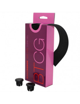 RUBAN DE GUIDON BIKERIBBON CORK GEL NOIR AVEC LIEGE