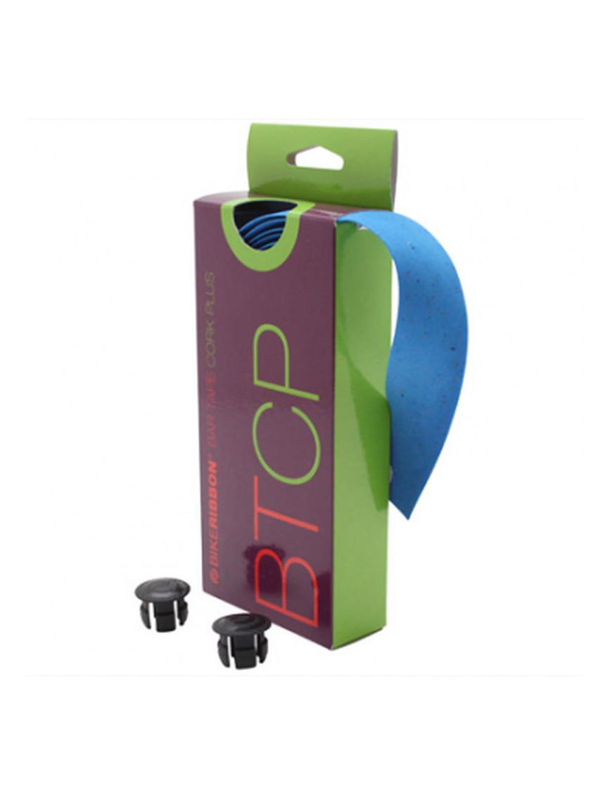RUBAN DE GUIDON BIKE RIBBON CORK PLUS BLEU AVEC LIEGE