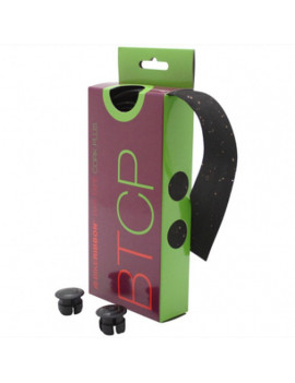 RUBAN DE GUIDON BIKERIBBON CORK PLUS NOIR AVEC LIEGE