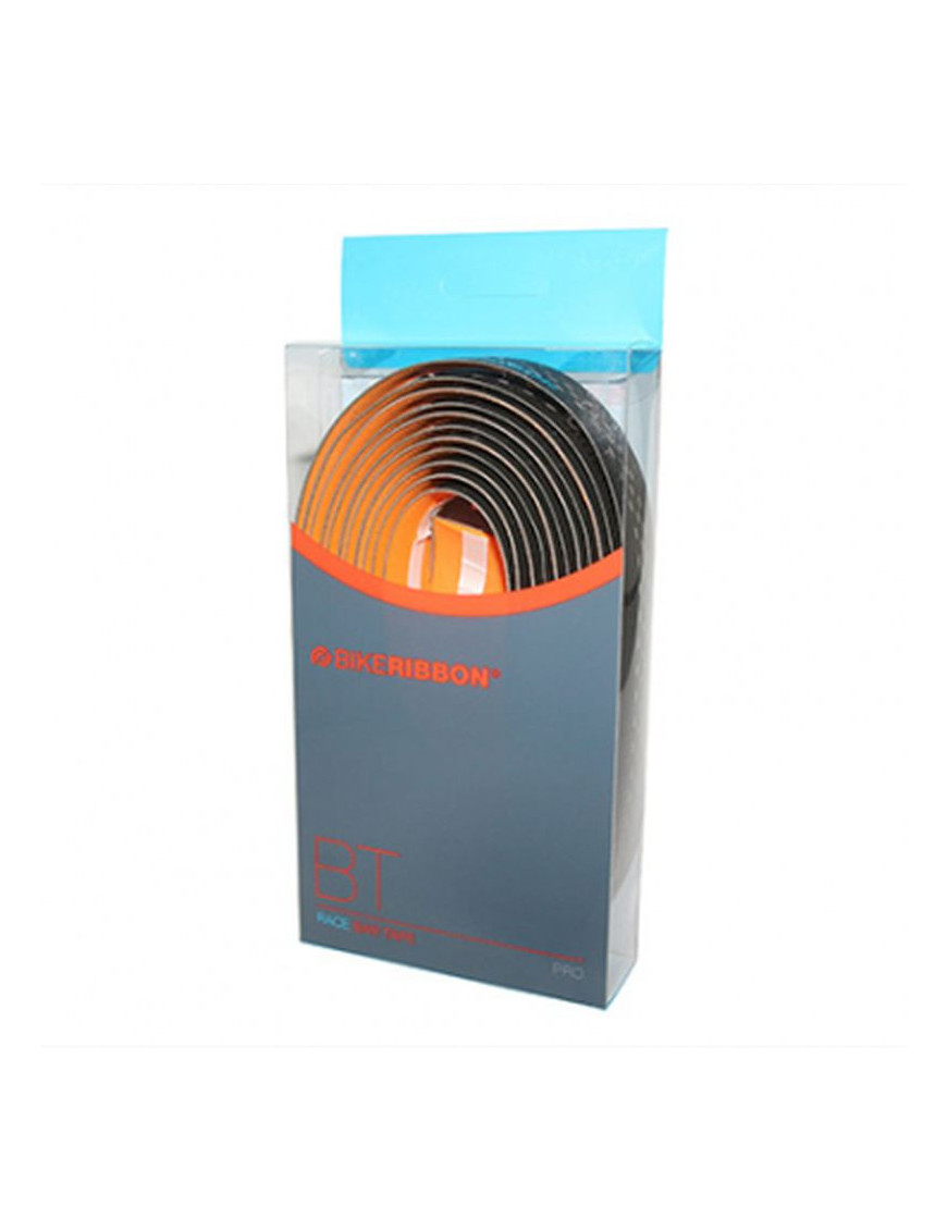 RUBAN DE GUIDON BIKE RIBBON DROP NOIR-ORANGE