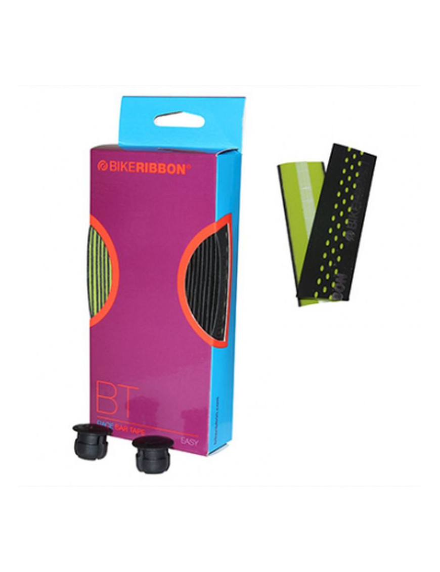 RUBAN DE GUIDON BIKERIBBON DROP NOIR-VERT