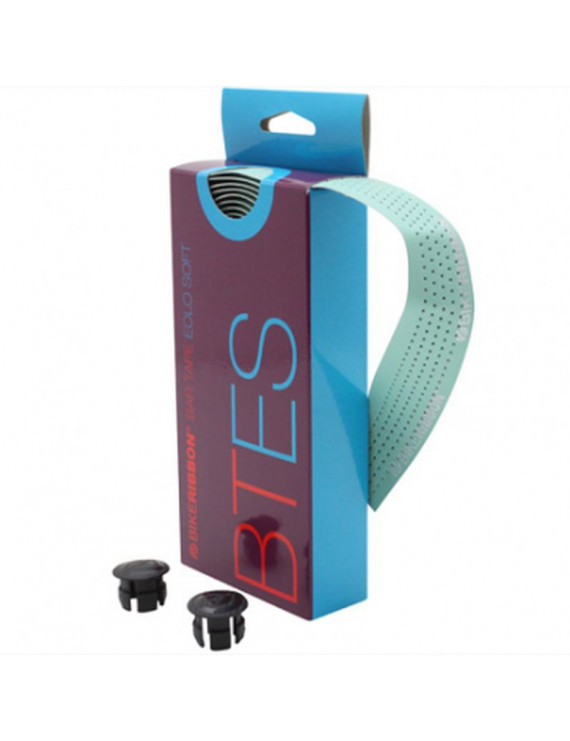 RUBAN DE GUIDON BIKERIBBON EOLO SOFT VERT BIANCHI