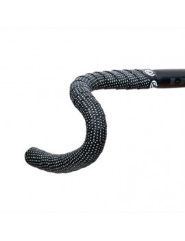 RUBAN DE GUIDON BIKERIBBON GRADE NOIR-REFLEX (REFLECHISSANT POUR ETRE VISIBLE)