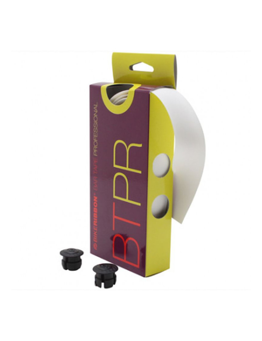 RUBAN DE GUIDON BIKE RIBBON PROFESSIONAL BLANC PUR
