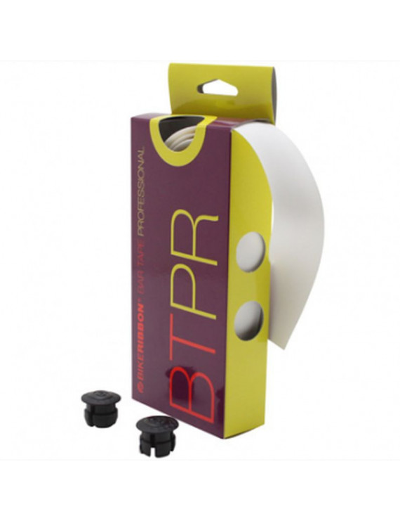 RUBAN DE GUIDON BIKE RIBBON PROFESSIONAL BLANC PUR