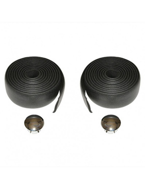 Ruban de guidon silicone noir