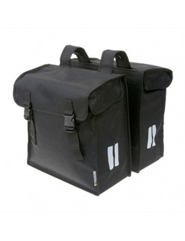 SACOCHE ARRIERE VELO DOUBLE BASIL MARA  XXL 47L NOIR (45x16x36cm)