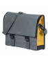 SACOCHE ARRIERE VELO LATERALE BASIL URBAN LOAD 17L GRIS-ORANGE 100% WATERPROOF - (31x15x29cm)