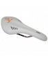 Selle ddk ROUTE/VTT ario blanc deco orange 285x136mm rail cr-mo g...