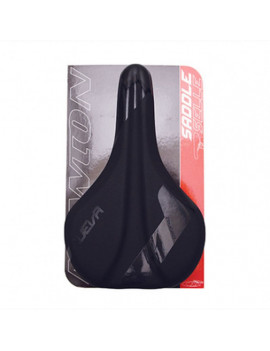SELLE NEWTON CITY NUEVA CONFORT NOIR 280x175mm RAIL ACIER NOIR (FORME PLATE)