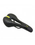 SELLE NEWTON ROUTE ERGONOMIC NOIR A MEMOIRE DE FORME AVEC TROU CENTRAL 272x140mm