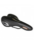 SELLE ROYAL LOOKIN TREKKING MODERATE GEL VISIBLE AVEC PROTECTION LATERALE NOIR 282x185mm