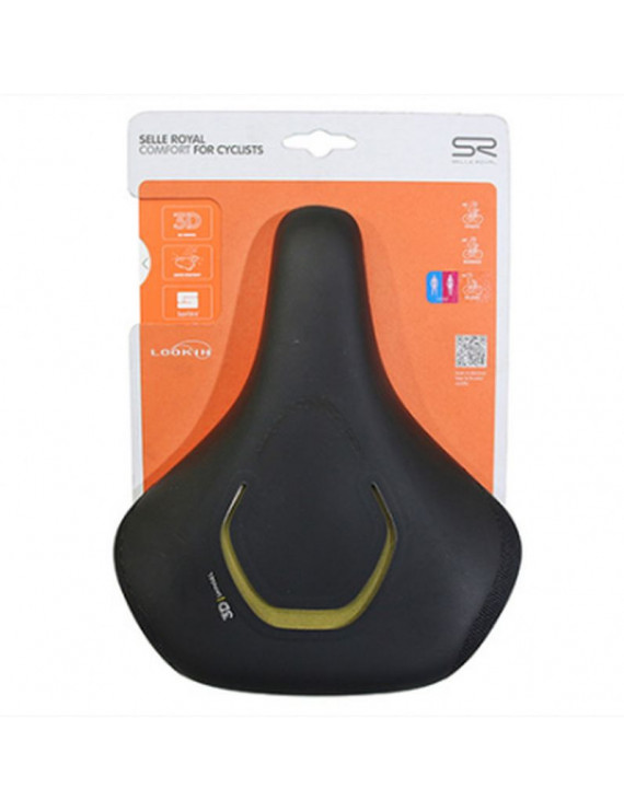 Selle royal loisir lookin homme noir 282x185mm (gel visible)