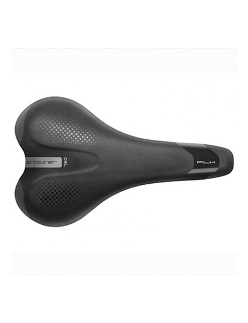 Selle sportourer loisir/VAE flx man gel noir avec elastomeres rai...