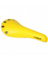 Selle vélo vintage jaune avec rivets 274x153