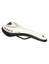 SELLE XINDA ROUTE XD190 BLANC 275x130mm RAIL ACIER NOIR