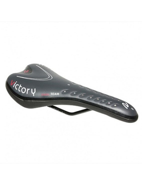 Selle xinda ROUTE xd190 noir 275x130mm rail acier noir