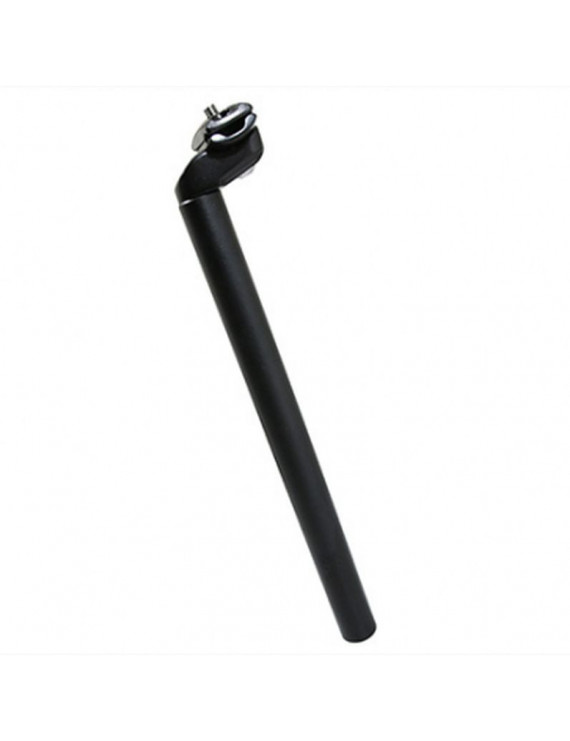 TIGE DE SELLE VTT ALU NOIR MAT DIAM 27.2  L350mm