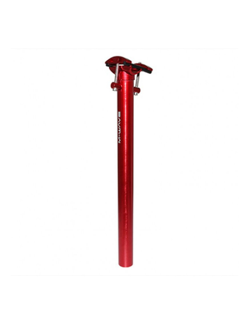 Tige de selle VTT alu rouge diam. 31,6 l350mm