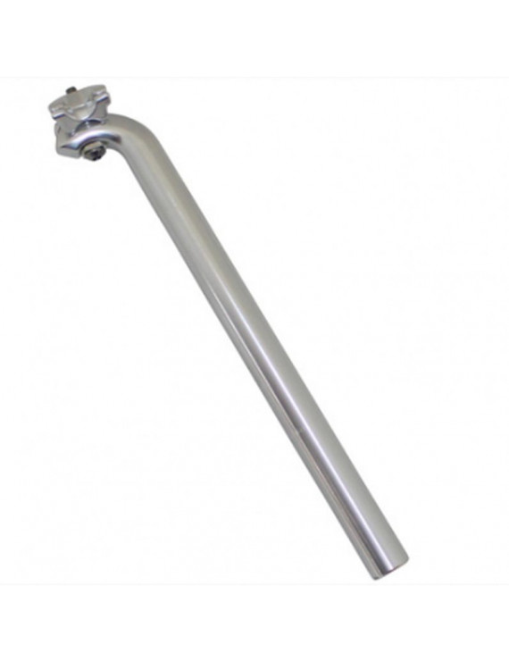 TIGE DE SELLE VTT NEWTON MONO ALU ARGENT DIAM 31,6  L350mm