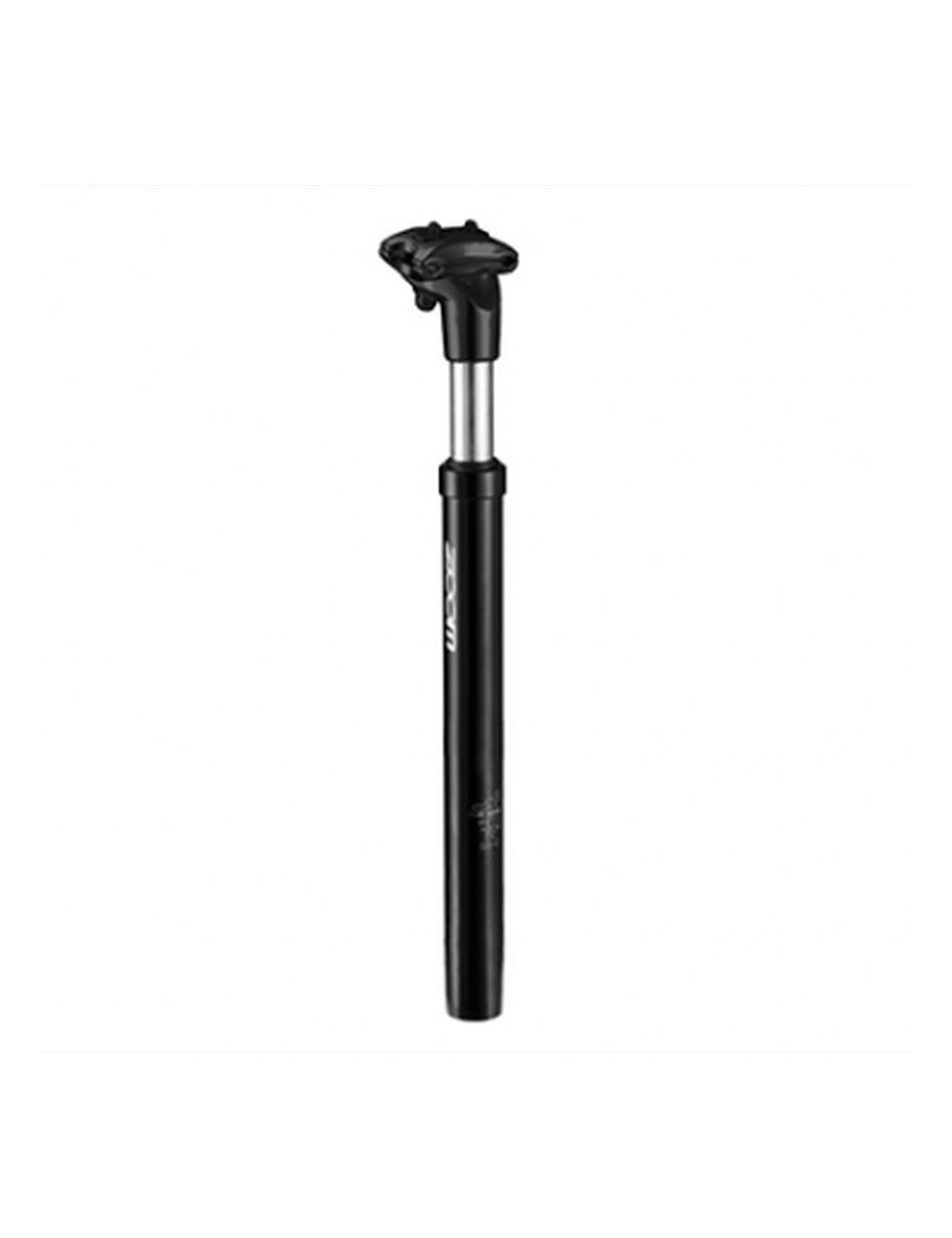 TIGE DE SELLE VTT SUSPENSION ZOOM ALU NOIR DIAM. 27,2  L350mm DEBATTEMENT 40mm