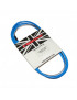 TRANSMISSION FREIN FIBRAX FCB BLEU-CABLE INOX POUR ROUTE-VTT (unité) AVEC EMBOUTS DE GAINE