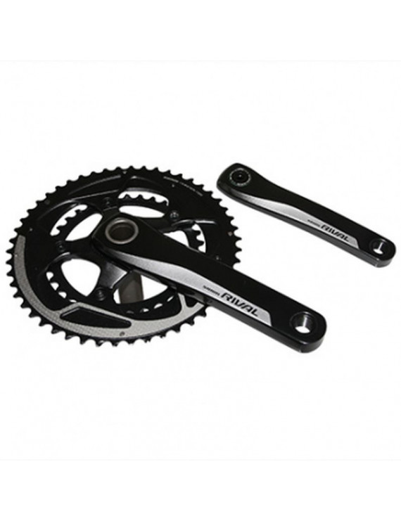 PEDALIER ROUTE SRAM 11V. RIVAL CARBONE COMPACT GXP AXE INTEGRE 172.5mm 50-34