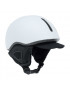 CASQUE VELO ADULTE COOL CITY ARGENT IN-MOLD TAILLE 58-61 AVEC VISIERE ET MOLETTE REGLAGE (VENDU SUR CARTE)