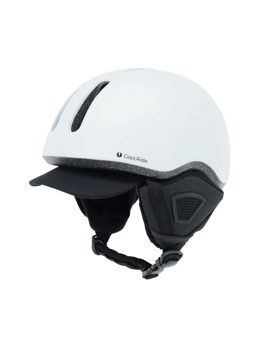 CASQUE VELO ADULTE COOL CITY ARGENT IN-MOLD TAILLE 58-61 AVEC VISIERE ET MOLETTE REGLAGE (VENDU SUR CARTE)