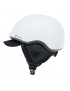 CASQUE VELO ADULTE COOL CITY ARGENT IN-MOLD TAILLE 58-61 AVEC VISIERE ET MOLETTE REGLAGE (VENDU SUR CARTE)