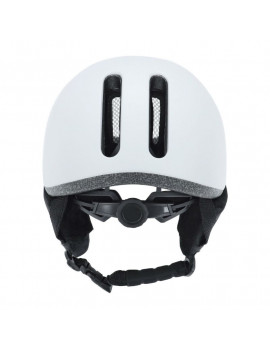 CASQUE VELO ADULTE COOL CITY ARGENT IN-MOLD TAILLE 54-58 AVEC VISIERE ET MOLETTE REGLAGE (VENDU EN BOITE)