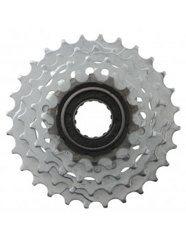 ROUE LIBRE 5V. SUNRACE 14-28 ARGENT EN BOITE