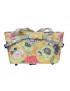 PANIER ARRIERE TOILE BASIL BLOOM FIELD 22L JAUNE HONEY COMPATIBLE SYSTEME MIK